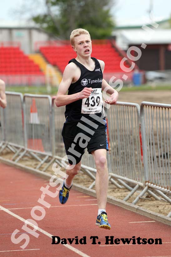 Jonathan Currie (Tynedale), Under-17 800 metres, 2012 North Eastern Championships.